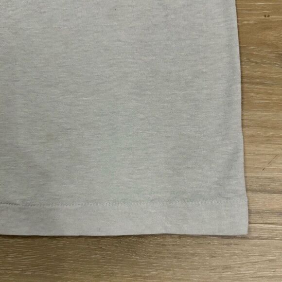 Vintage Size L Crocodile Dundee Promo Tee Gray G'Day Mate 80s Single Stitch - Picture 4 of 6